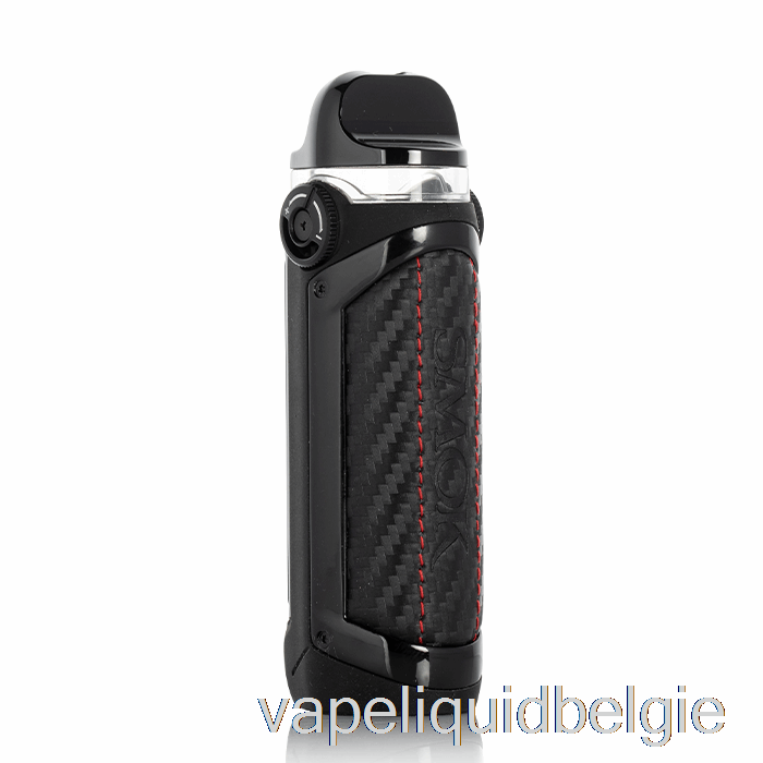 Vape Vloeibare Smok Ipx80 80w Pod Mod Kit Zwarte Koolstofvezel